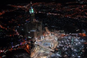 Mekkah vor einigen Tagen (Quelle ArabNews)