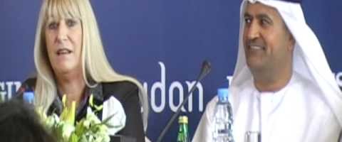 Nayla Hayek kündigt Longines-Meydan Partnerschaft an