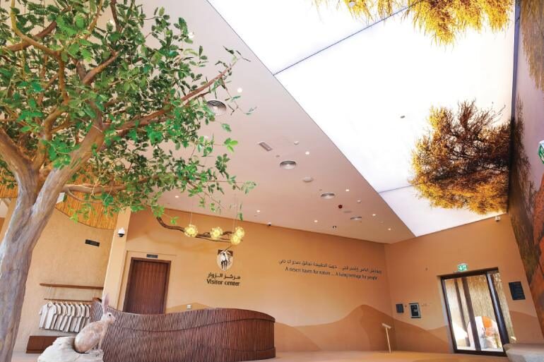 Ein neues Besucherzentrum wird im Dubai Desert Reserve eröffnet