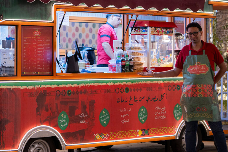 Das Global Village beherbergt 30 gastronomische Stände von KMU