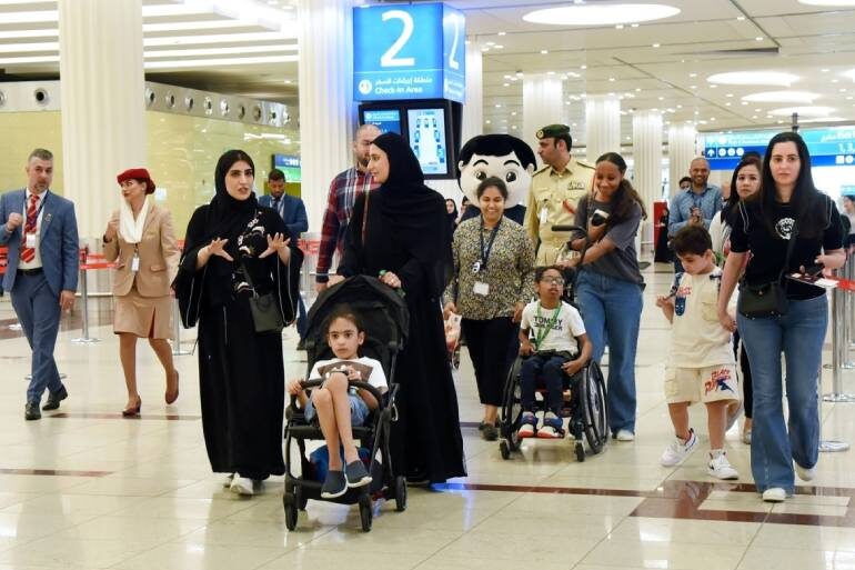 Die Flughäfen von Dubai bestätigen ihren Platz als freundliches Reiseziel für Menschen mit Entschlossenheit