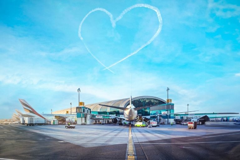 Der Dubai Airport lässt Herzen höher schlagen