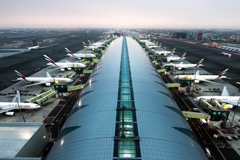 Internationaler Flughafen Dubai mit weltweit größter Sitzplatzkapazität