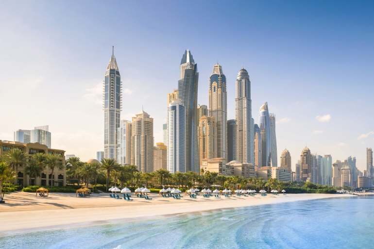 Dubais Strände sind weltweit das zweitbeste Reiseziel für Familien