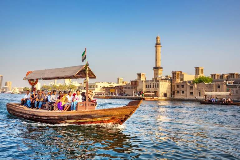 Woher kamen die Besucher in Dubai in den ersten vier Monaten des Jahres 2024