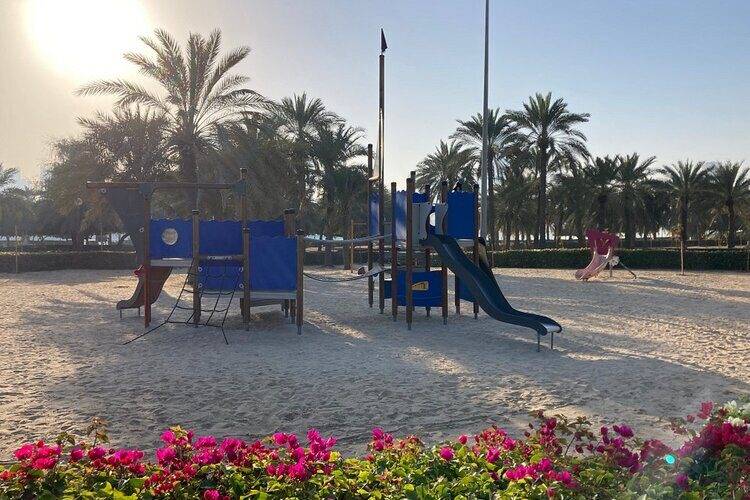 الرياضة والألعاب داخل حديقة الممزر