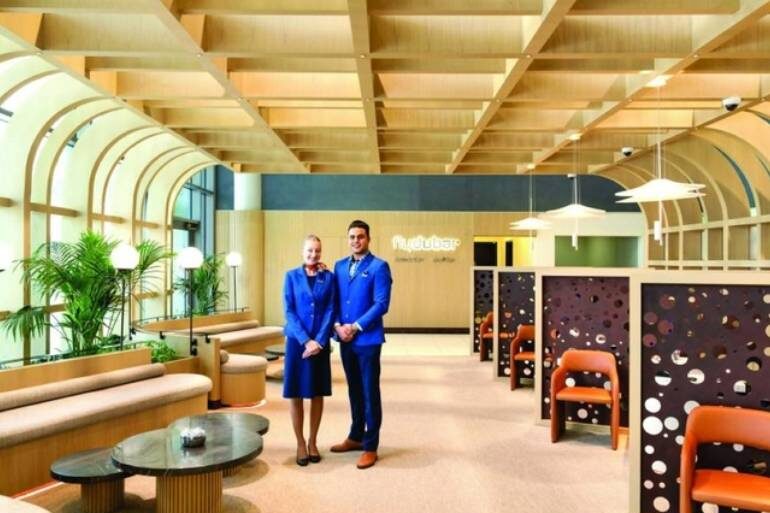 Neues Check-in für die Business Class